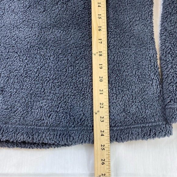 Patagonia Women's Gray Los Gatos Teddy Fleece 1/4 Zip Jacket Coat Sz XS - Picture 10 of 11